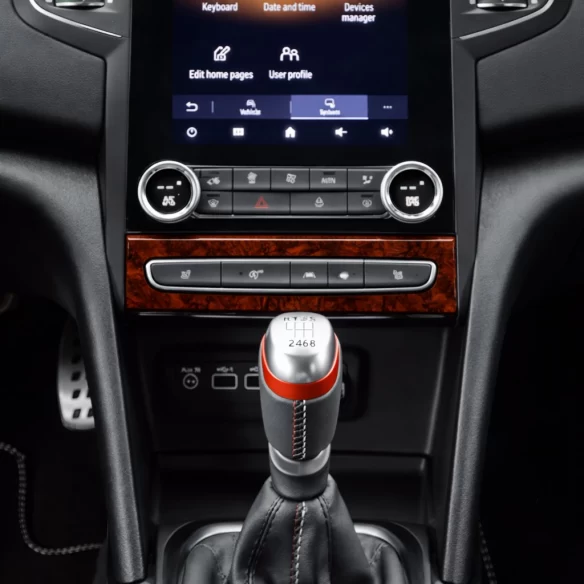 Renault Megane 4 BFB 3D 2016 Interior Dashboard Trim Kit Dash Trim Dekor 12-Parts