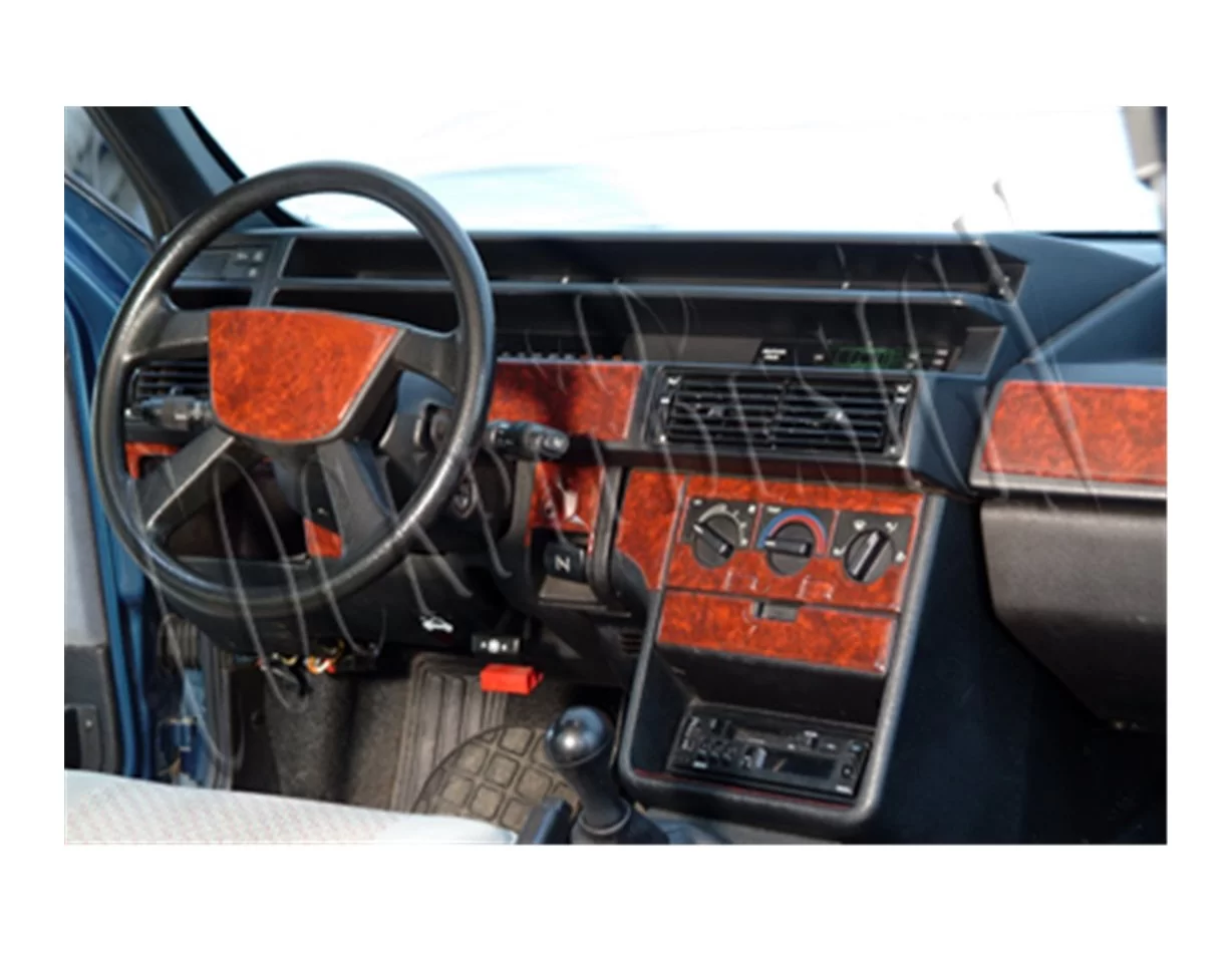 Fiat Tempra 01.91-05.95 3D Interior Dashboard Trim Kit Dash Trim Dekor 21-Parts - 1 - Interior Dash Trim Kit