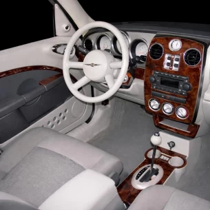 Chrysler PT Cruiser 2006-2010 3D Interior Dashboard Trim Kit Dash Trim Dekor 43-Parts