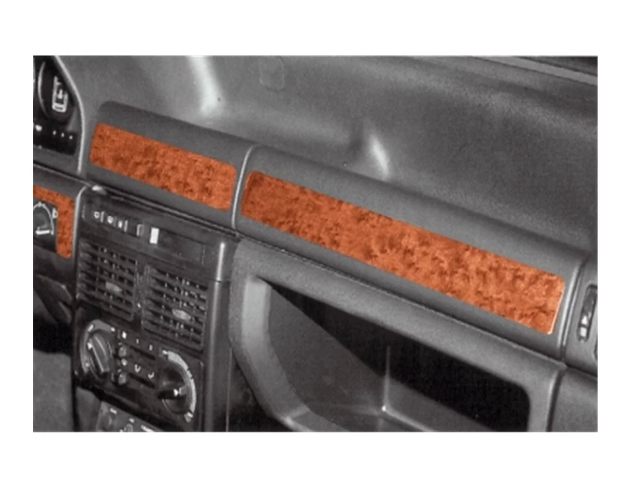 Fiat Uno 01.90-09.95 3D Interior Dashboard Trim Kit Dash Trim Dekor 8-Parts - 1 - Interior Dash Trim Kit