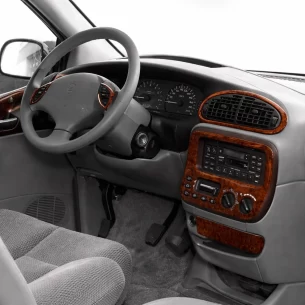 Chrysler Voyager 01.96-02.01 3D Interior Dashboard Trim Kit Dash Trim Dekor 12-Parts