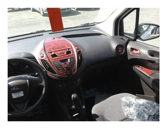 Ford Courier 01.2014 3D Interior Dashboard Trim Kit Dash Trim Dekor 29-Parts - 1 - Interior Dash Trim Kit