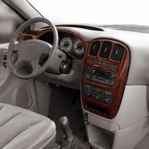 Chrysler Voyager 03.01-09.07 3D Interior Dashboard Trim Kit Dash Trim Dekor 7-Parts