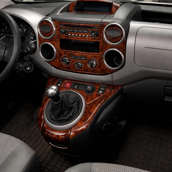 Citroen Berlingo 08.2008 3D Interior Dashboard Trim Kit Dash Trim Dekor 40-Parts