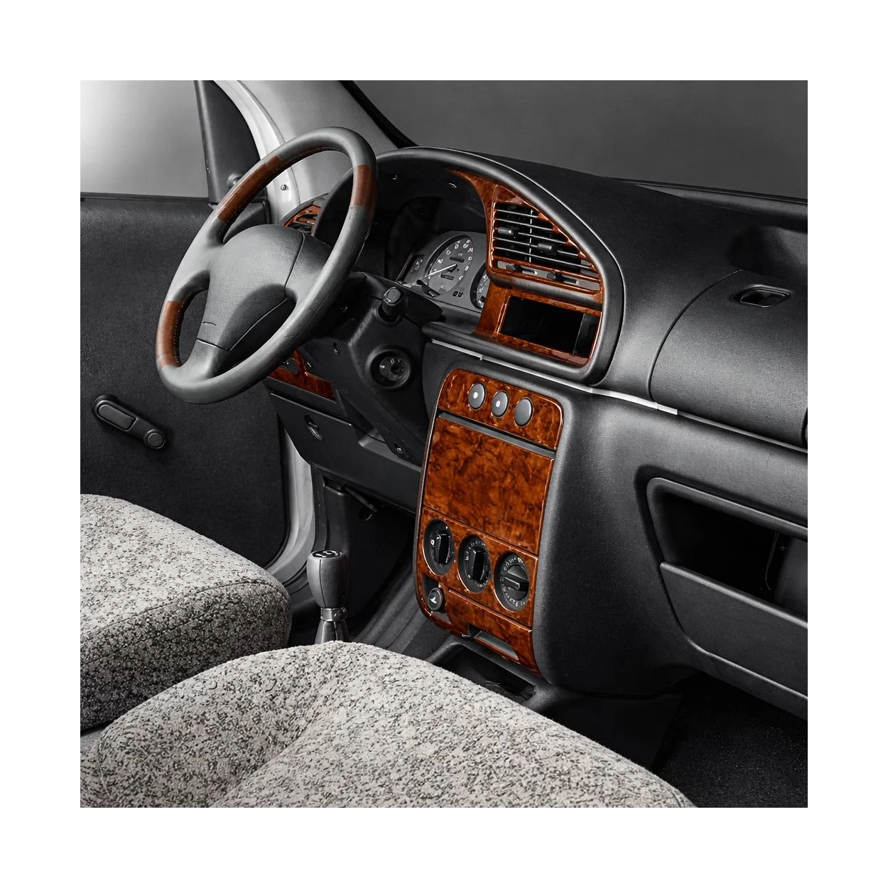 Citroen Berlingo 09.96-09.02 3D Interior Dashboard Trim Kit Dash Trim Dekor 14-Parts