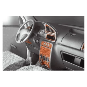 Citroen Berlingo 09.96-09.02 3D Interior Dashboard Trim Kit Dash Trim Dekor 14-Parts