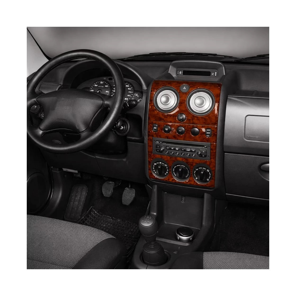 Citroen Berlingo 10.02-07.08 3D Interior Dashboard Trim Kit Dash Trim Dekor 11-Parts