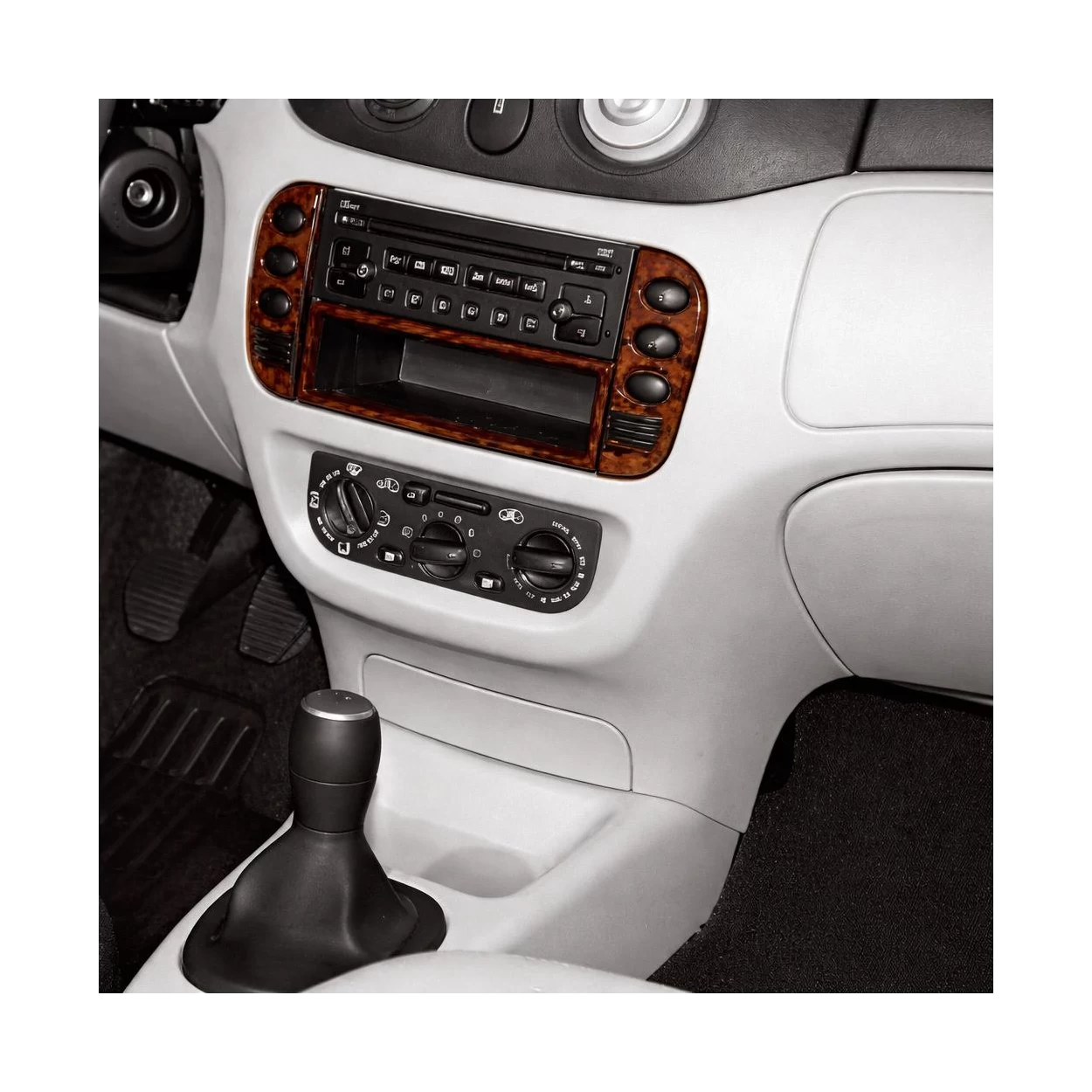 Citroen C2-C3 03.02-09.04 3D Interior Dashboard Trim Kit Dash Trim Dekor 4-Parts