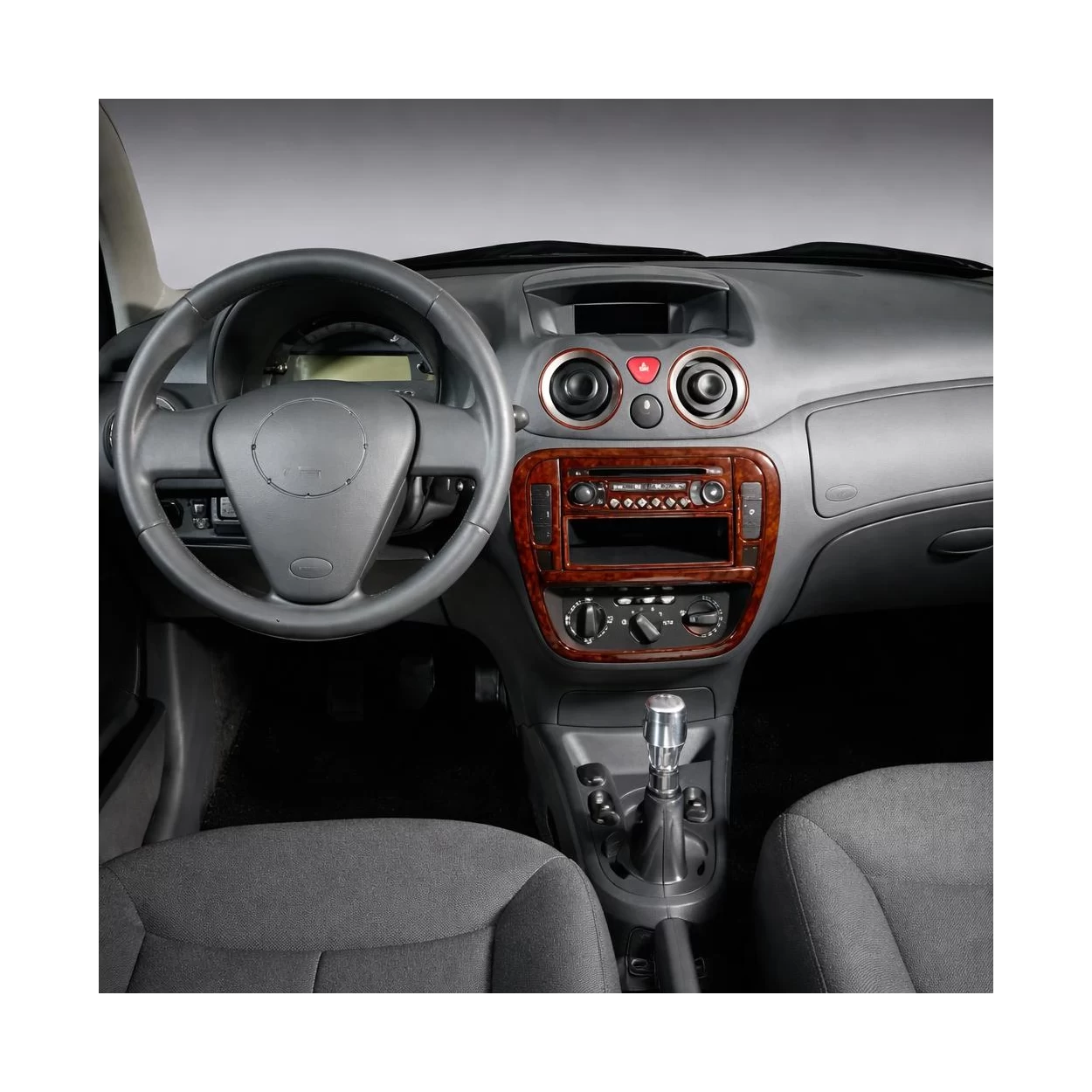 Citroen C2-C3 11.04-09.09 3D Interior Dashboard Trim Kit Dash Trim Dekor 11-Parts