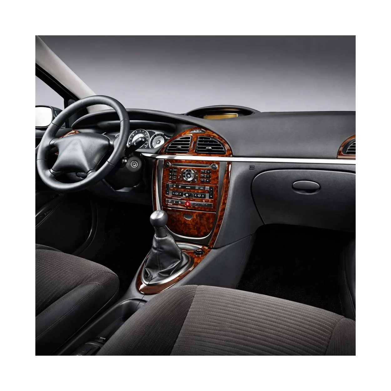 Citroen C5 06.04-09.08 3D Interior Dashboard Trim Kit Dash Trim Dekor 10-Parts