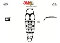 Ford Fiesta 09.05-09.10 3D Interior Dashboard Trim Kit Dash Trim Dekor 10-Parts - 2 - Interior Dash Trim Kit Ford Fiesta 09.05-09.10 3D Interior Dashboard Trim Kit Dash Trim Dekor 10-Parts - 2 - Interior Dash Trim Kit