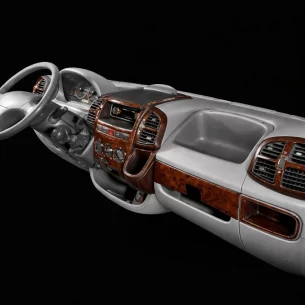 Citroen Jumper 03.02-01.06 3D Interior Dashboard Trim Kit Dash Trim Dekor 15-Parts