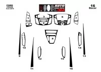 Ford Focus 2015-2017 3D Interior Dashboard Trim Kit Dash Trim Dekor 16-Parts - 2 - Interior Dash Trim Kit Ford Focus 2015-2017 3D Interior Dashboard Trim Kit Dash Trim Dekor 16-Parts - 2 - Interior Dash Trim Kit