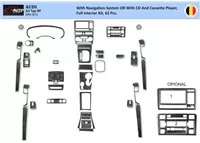 Audi A3 Typ 8P 2006-2014 3D Interior Dashboard Trim Kit Dash Trim Dekor 62-Parts - 1 - Interior Dash Trim Kit Audi A3 Typ 8P 2006-2014 3D Interior Dashboard Trim Kit Dash Trim Dekor 62-Parts - 1 - Interior Dash Trim Kit