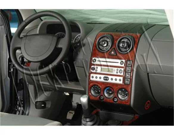 Ford Fusion 06.02-08.05 3D Interior Dashboard Trim Kit Dash Trim Dekor 5-Parts - 1 - Interior Dash Trim Kit