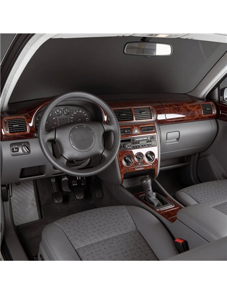 Audi A3 Typ 8L 06.96-08.00 3D Interior Dashboard Trim Kit Dash Trim Dekor 8-Parts