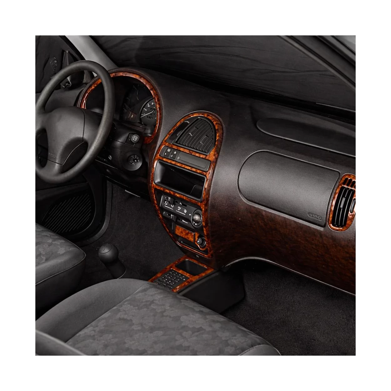 Citroen Saxo 04.96-10.99 3D Interior Dashboard Trim Kit Dash Trim Dekor 8-Parts