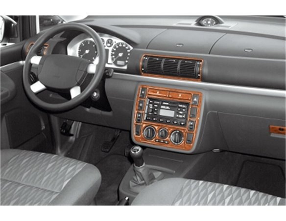 Renault Kangoo 10.2008 3M 3D Car Tuning Interior Tuning Interior Customisation UK Right Hand Drive Australia Dashboard Trim Kit 