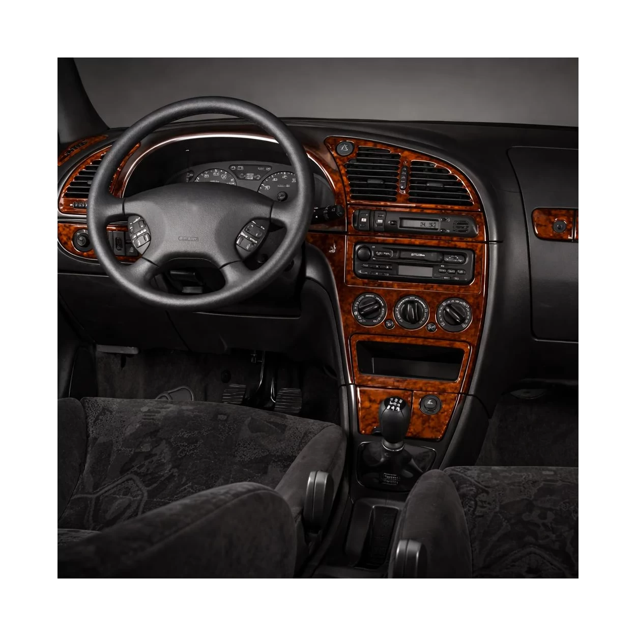 Citroen Xsara I 09.97-11.99 3D Interior Dashboard Trim Kit Dash Trim Dekor 17-Parts