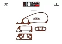 Ford Ka 10.96-02.02 3D Interior Dashboard Trim Kit Dash Trim Dekor 5-Parts - 2 - Interior Dash Trim Kit Ford Ka 10.96-02.02 3D Interior Dashboard Trim Kit Dash Trim Dekor 5-Parts - 2 - Interior Dash Trim Kit
