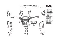 Ford Kuga 2013-UP Full Set, With NAVI Interior BD Dash Trim Kit - 1 - Interior Dash Trim Kit Ford Kuga 2013-UP Full Set, With NAVI Interior BD Dash Trim Kit - 1 - Interior Dash Trim Kit