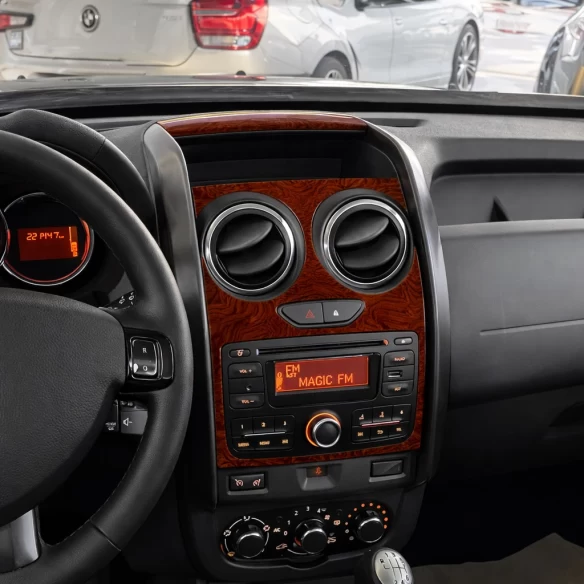 Dacia Duster 01.2013 3D Interior Dashboard Trim Kit Dash Trim Dekor 13-Parts