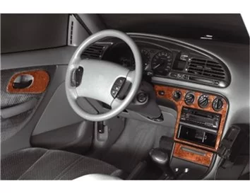 Ford Mondeo 03.93-09.96 3D Interior Dashboard Trim Kit Dash Trim Dekor 11-Parts - 1 - Interior Dash Trim Kit