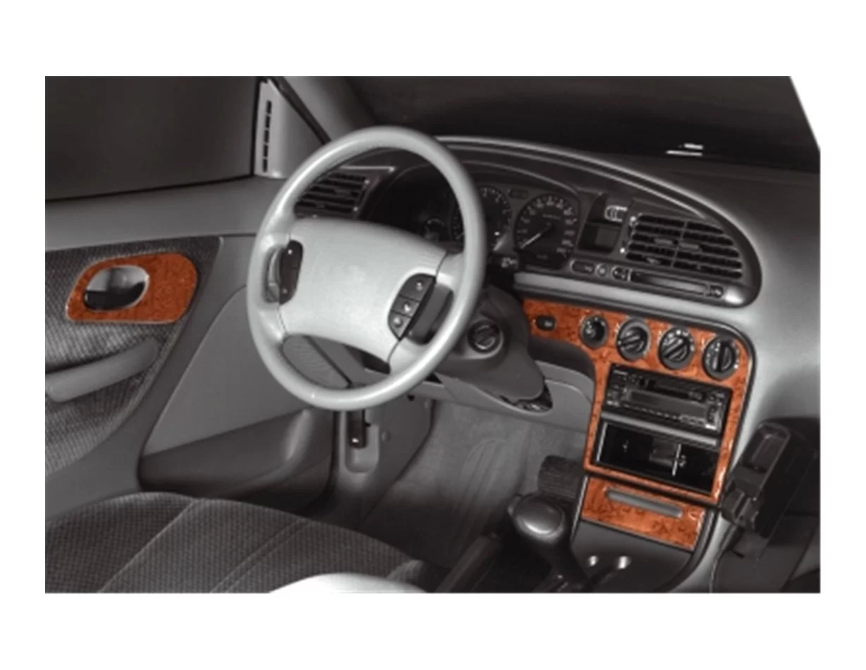 Ford Mondeo 03.93-09.96 3D Interior Dashboard Trim Kit Dash Trim Dekor 11-Parts - 1 - Interior Dash Trim Kit
