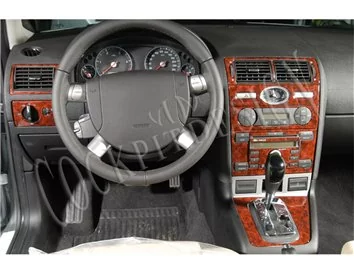 Ford Mondeo 06.03-06.06 3D Interior Dashboard Trim Kit Dash Trim Dekor 13-Parts - 1 - Interior Dash Trim Kit