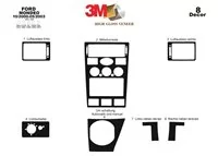 Ford Mondeo 10.00-05.03 3D Interior Dashboard Trim Kit Dash Trim Dekor 8-Parts - 2 - Interior Dash Trim Kit Ford Mondeo 10.00-05.03 3D Interior Dashboard Trim Kit Dash Trim Dekor 8-Parts - 2 - Interior Dash Trim Kit