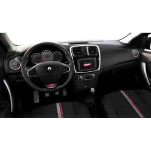 Dacia Sandero 01.2010 3D Interior Dashboard Trim Kit Dash Trim Dekor 22-Parts