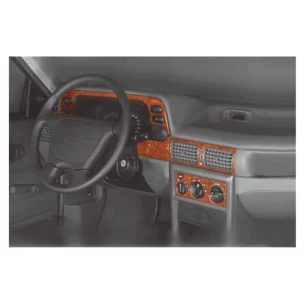 Daewoo Cielo-Nexia 02.95-05.97 3D Interior Dashboard Trim Kit Dash Trim Dekor 16-Parts
