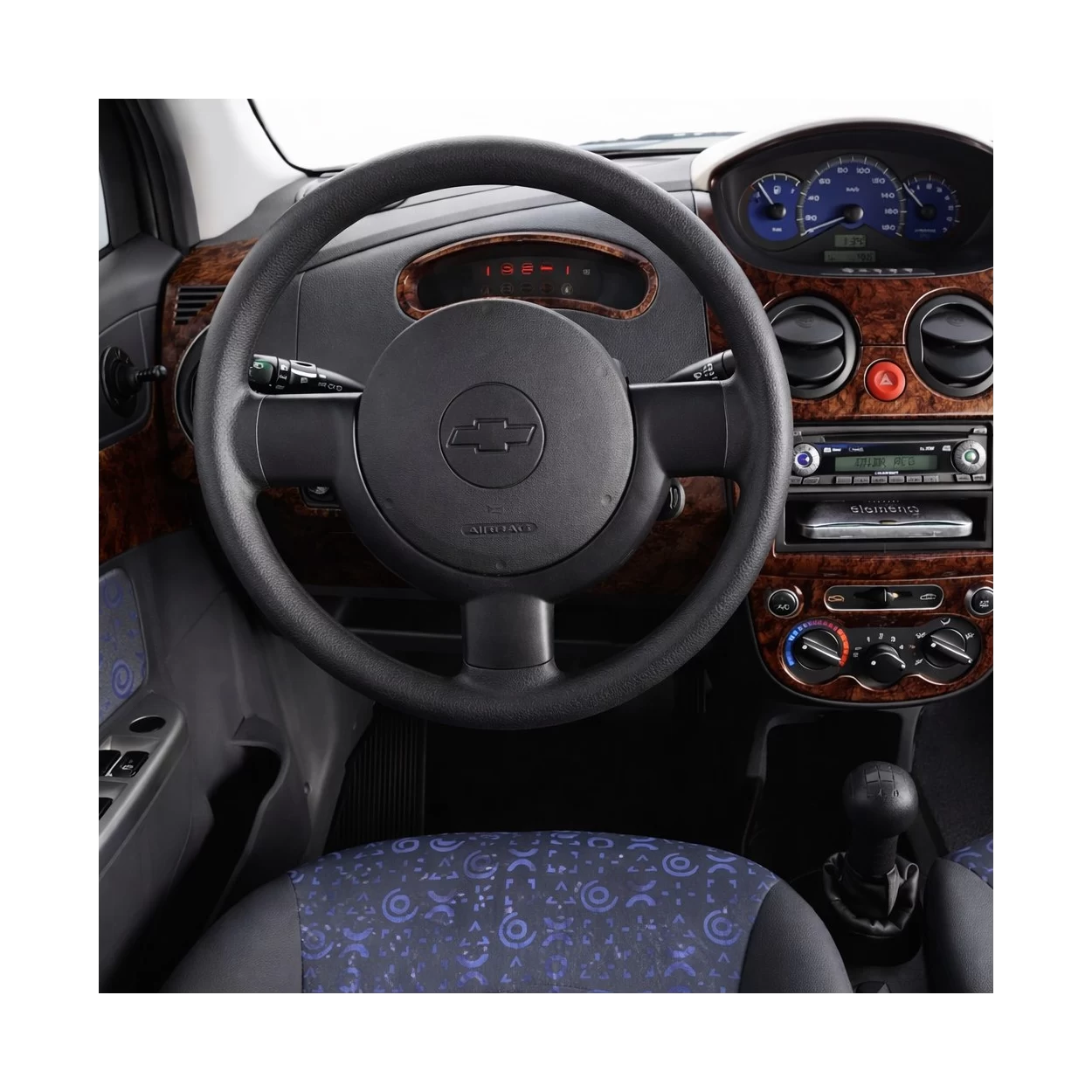 Daewoo Matiz 01.2005 3D Interior Dashboard Trim Kit Dash Trim Dekor 13-Parts