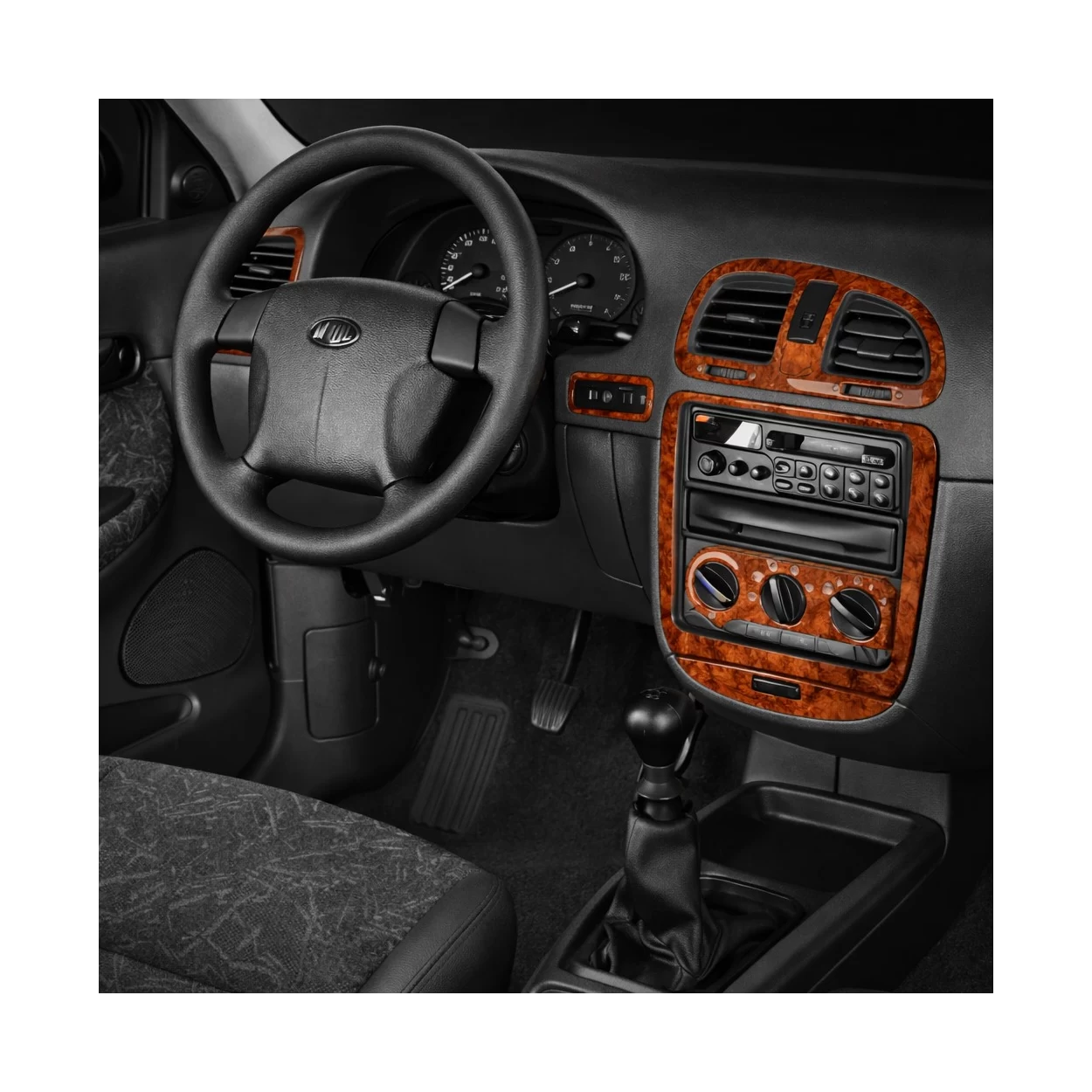 Daewoo Nubira 1999-1999 Full Set, Automatic Gear Interior BD Dash Trim Kit