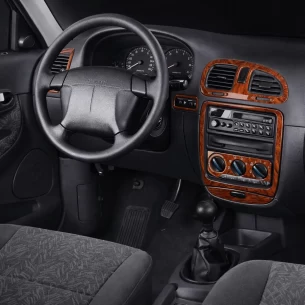 Daewoo Nubira I 05.97-01.99 3D Interior Dashboard Trim Kit Dash Trim Dekor 19-Parts