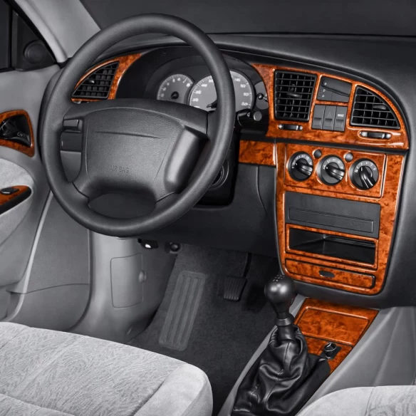 Daewoo Nubira II 07.99-02.04 3D Interior Dashboard Trim Kit Dash Trim Dekor 23-Parts