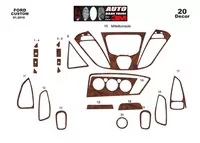 Ford Transit Custom 01.2014 3D Interior Dashboard Trim Kit Dash Trim Dekor 22-Parts - 2 - Interior Dash Trim Kit Ford Transit Custom 01.2014 3D Interior Dashboard Trim Kit Dash Trim Dekor 22-Parts - 2 - Interior Dash Trim Kit