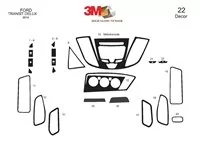 Ford Transit Dlux 01.2014 3D Interior Dashboard Trim Kit Dash Trim Dekor 20-Parts - 2 - Interior Dash Trim Kit Ford Transit Dlux 01.2014 3D Interior Dashboard Trim Kit Dash Trim Dekor 20-Parts - 2 - Interior Dash Trim Kit