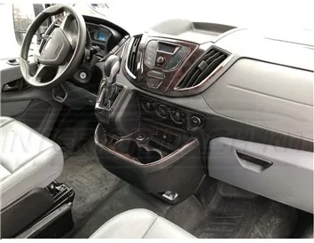 Ford Transit Dlux 01.2014 3D Interior Dashboard Trim Kit Dash Trim Dekor 20-Parts - 3 - Interior Dash Trim Kit