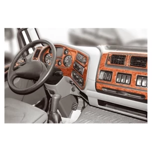 Daf LF 03.2001 3D Interior Dashboard Trim Kit Dash Trim Dekor 23-Parts