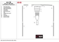 Audi A4 1999-2000 Full Set, Manual Gear Box Interior BD Dash Trim Kit - 1 - Interior Dash Trim Kit Audi A4 1999-2000 Full Set, Manual Gear Box Interior BD Dash Trim Kit - 1 - Interior Dash Trim Kit