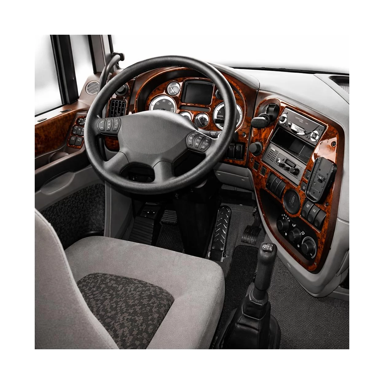 Daf XF 11.02-12.05 3D Interior Dashboard Trim Kit Dash Trim Dekor 18-Parts