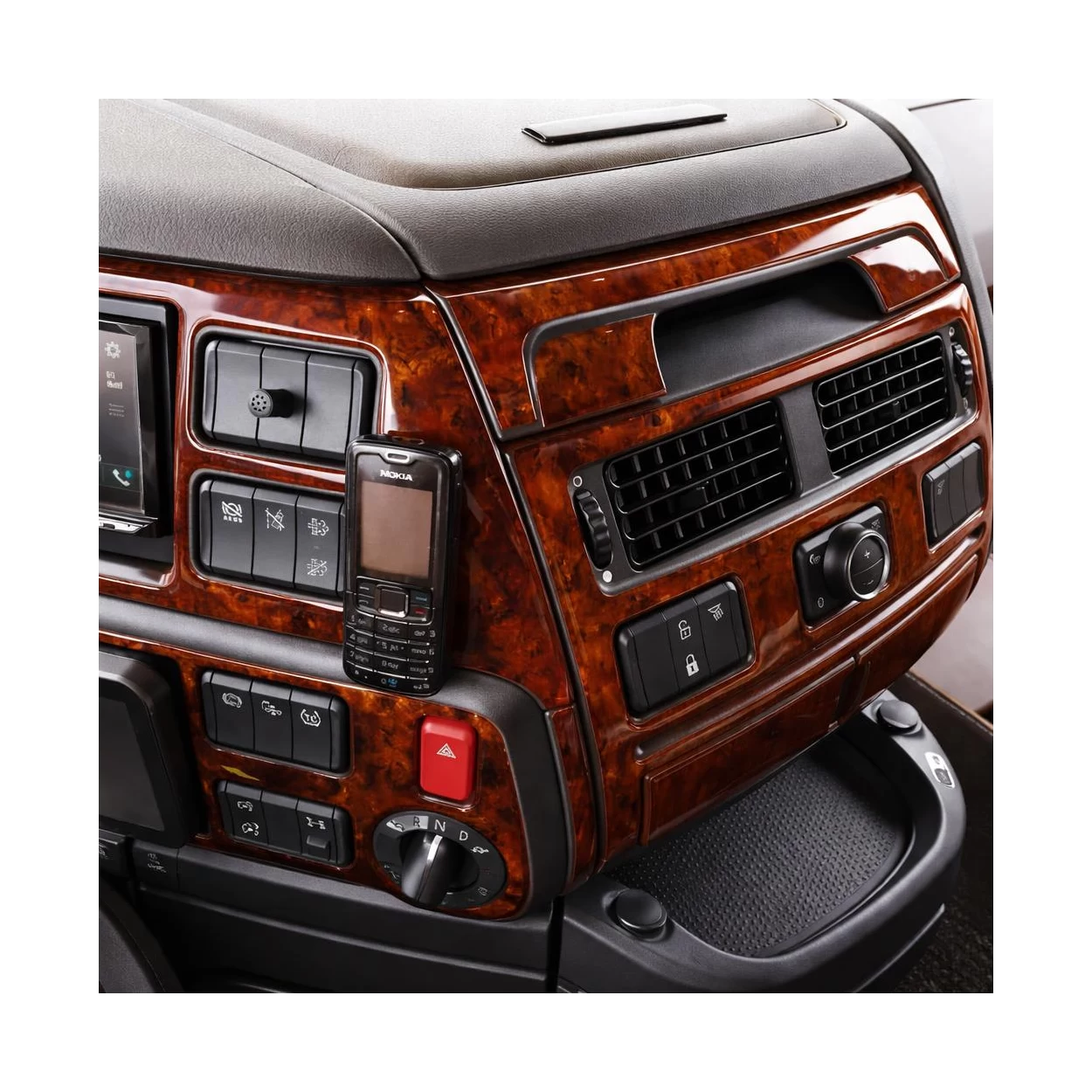 Daf XF106/116 2013-2021 3D Interior Dashboard Trim Kit Dash Trim Dekor 23 Parts 