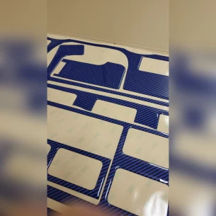 Daf XF106/116 2013-2021 3D Interior Dashboard Trim Kit Dash Trim Dekor 23 Parts 