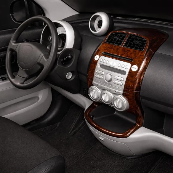 Daihatsu Sirion 01.2005 3D Interior Dashboard Trim Kit Dash Trim Dekor 3-Parts