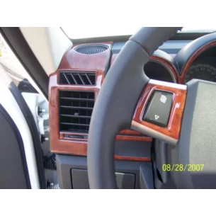 Dodge Nitro 2007-2012 3D Interior Dashboard Trim Kit Dash Trim Dekor 74-Parts