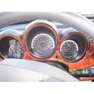 Dodge Nitro 2007-2012 3D Interior Dashboard Trim Kit Dash Trim Dekor 74-Parts