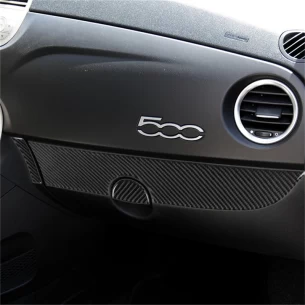 Fiat 500 2012-2015 3D Interior Dashboard Trim Kit Dash Trim Dekor 27-Parts