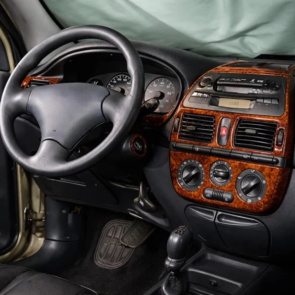 Fiat Brava-Marea 10.1995 3D Interior Dashboard Trim Kit Dash Trim Dekor 8-Parts