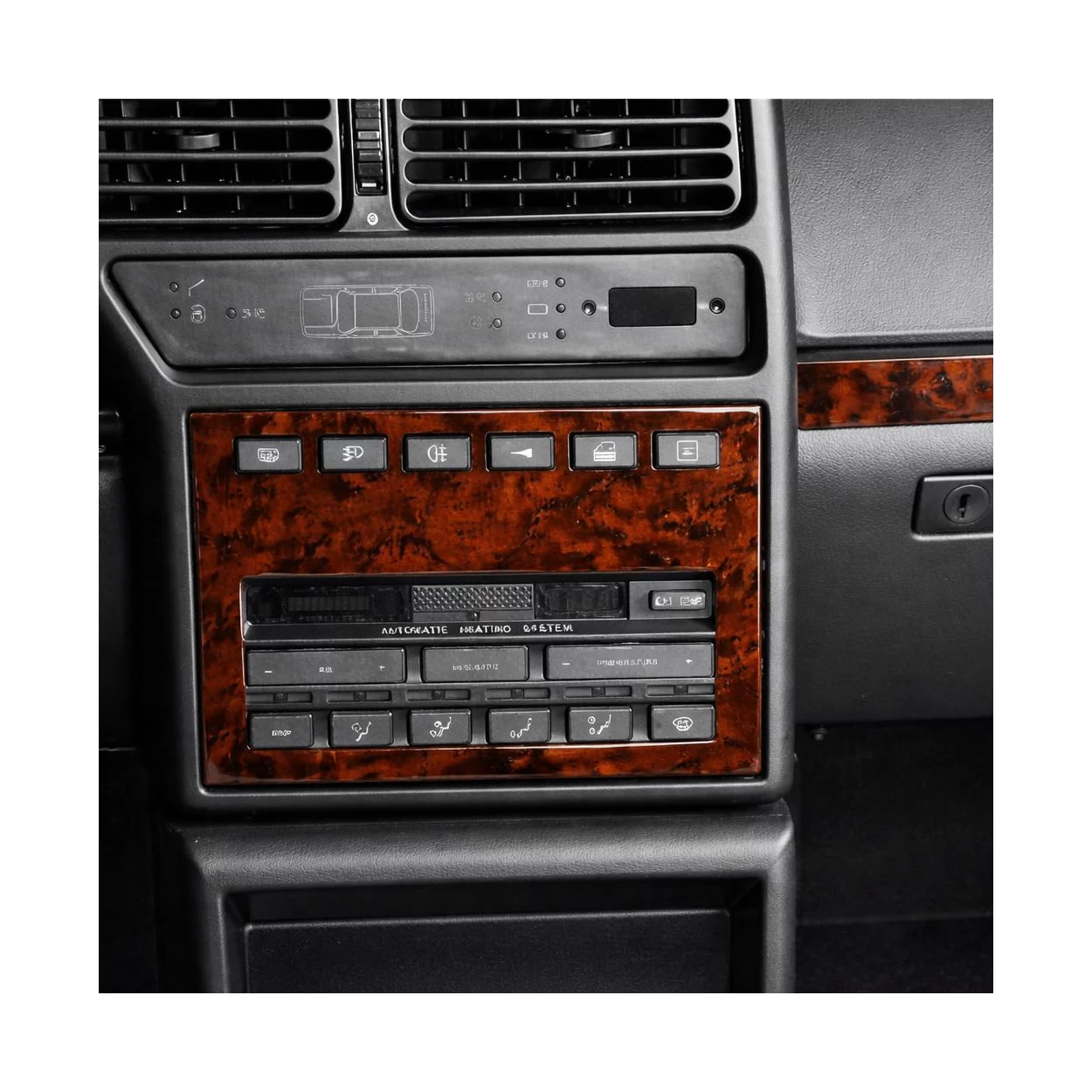 Fiat Croma 01.90-09.96 3D Interior Dashboard Trim Kit Dash Trim Dekor 6-Parts